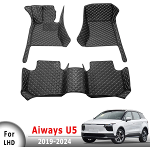 Aucun Tapis de sol de voiture pour Aiways U5, accessoires auto, tapis, tapis, couverture intérieure,