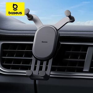 Baseus Support de téléphone de voiture restaurable automatique gravité pour grille d'aération de