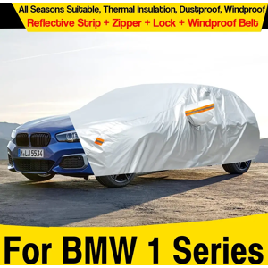 Buildreamen2 Juste de voiture complète anti-UV pour BMW, protection contre le soleil, la pluie, la neige, le
