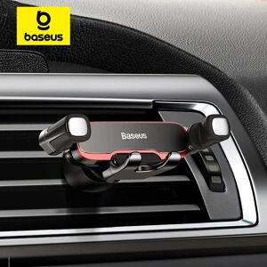 Baseus Support de téléphone de voiture en métal gravité Auto évent Support de téléphone portable