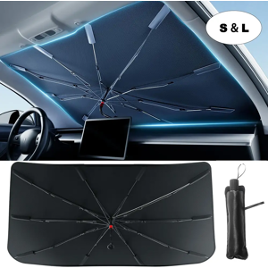 Aucun Pare-soleil pliable pour pare-brise de voiture, pare-soleil, couverture fenêtre avant, protection