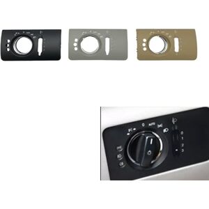Aucun Garniture de panneau de couverture de commutateur de phare de tableau de bord intérieur pour mercedes-benz ML GL W164 2005-2011 LHD