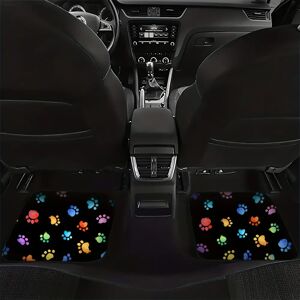 Aucun Polymères universels coordonnants pour sol de voiture, tapis de voiture durable, facile à nettoyer et à porter, 4 saisons, 1PC