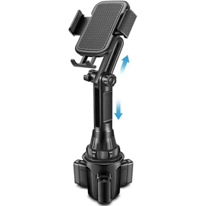 Aucun Support de téléphone de voiture Long mis à jour, Support de verre, Support de bouteille de boisson,