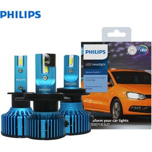 Philips LED H1 H4 H7 H11 Ultinon Pro3011 HB3 HB4 HIR2 phare LED de voiture 9005 9006 9012 Auto 6000K blanc brillant lampes d'origine 2x