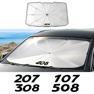Aucun Pare-soleil de pare-brise de voiture pour KIT, 206, 207, 208, 301, 307, 308, 406, 407, 408, 508,