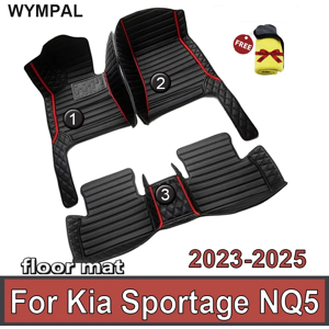 WEIDENG Tapis de Sol de Voiture pour Kia Sportage NQ5 2023 2024 2025 D343, Accessoire Résistant
