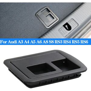 Aucun Doublure de coffre arrière de voiture, tapis de coffre Cargo, housse de poignée pour Audi A3, A4,