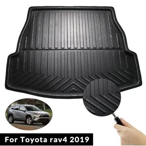 Aucun Doublure de coffre arrière de voiture, couverture de plateau de coffre, tapis mat, tapis de sol,