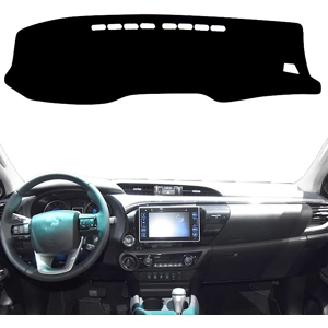 Fivefinger Tapis de couverture de tableau de bord, pare-soleil, accessoires de voiture, pour Toyota Hilux SR5