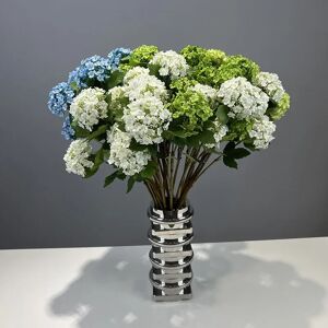 Aucun InjHortensia Artificielle, Plante Verte, Fleuriste, Décoration de ixde Mariage, Boule de Neige