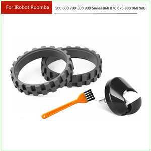 Roue avant et pneus de remplacement pour IROBOT ROOMBA, accessoires coordonnants, série 500 600 700