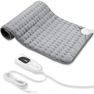 Aucun Coussin chauffant électrique avec contrôle de la température chronométré, couverture chauffante,