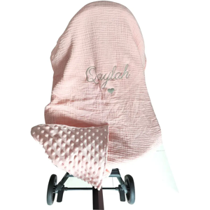 Aucun Couverture polaire avec nom personnalisé pour bébé, couette pour bébé, literie pour bébé, lange