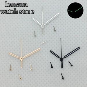 BLIGER VK63 aiguilles de montre à quartz argent noir rose aiguilles en or C3 vert lumineux