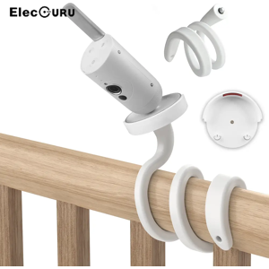 Elecguru Support de montage torsadé Flexible pour moniteur bébé Philips Avent connecté SCD923, se fixe aux