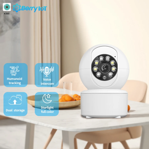 BERRY IOT 1080P WIFI intelligent Protection de sécurité animal de compagnie bébé moniteur caméra couleur