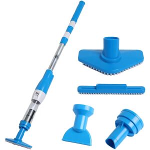 VIBRATITE Aspirateur de Piscine Sans Fil Rechargeable, Nettoyeur pour Spas, Bains à Remous, Livres de Débris