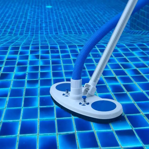 Aucun Aspirateur de piscine avec poignée, outil de désinfection, tête d'aspiration, brosse pour