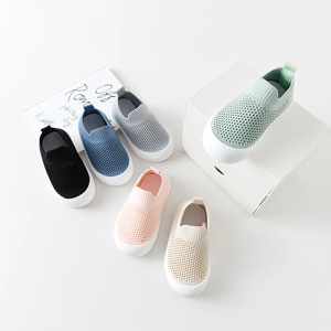Aucun 2024 nouveau printemps été maille respirant antidérapant bébé chaussures 6M-36M garçons filles Sip