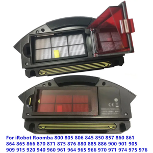 Aucun Boîte de collecte de poussière, collecteur de poubelle pour iRobot Roomba 850 860 864 865 866 870