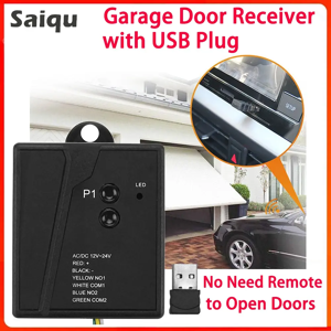 Récepteur Universel d'Ouverture de Porte de Garage, Capteur USB, 2.4G, Bluetooth, 12 24V,