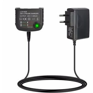 Aucun Chargeur de batterie au Lithium LCS1620 pour chargeur de batterie rechargeable BLACK & DECKER 20V pour pièce LBXR20 LB20 LBX20 LBX4020 LB2X4020