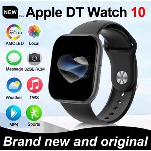 OUIO Nouveau Original pour Apple série montre 10 montre intelligente Tracker 4GB mémoire musique vidéo BT appel smartwatch TWS casque pour Android IOS