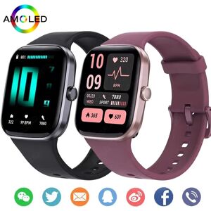 BOALZETD Nouveau remise à neuf Amazfit GTS 2 Mini AMOLED Bluetooth appel montre intelligente hommes plusieurs sport surveillance de la santé GPS SmartWatch femmes