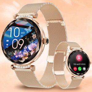 LIGE Mode Femmes Smartwatch AMOLED HD Écran Montres Dames Fréquence Cardiaque Surveillance de la
