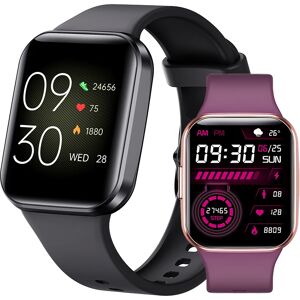 CRTORRS Homme de luxe montre intelligente Fitness Tracker Smartwatch moniteur cardiaque horloge Sport IP68 étanche montres pour femmes Xiaomi Huawei 2025