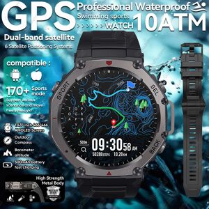 KAVSUMI T-rex 3 Ultra GPS montre intelligente 5 ATM étanche intégré double bande GNSS boussole militaire Sport Smartwatch hommes 2025 nouveau pour Xiaomi