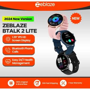 Nouveau 2024 Zeblaze Btalk 2 Lite appel vocal montre intelligente grand écran IPS 1.39 ''plus de 100 Modes sportifs 24H moniteur de santé Smartwatch