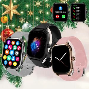 CHAONB H9 Smartwatch cadran réponse appels suivi des calories surveillance de la fréquence cardiaque lecture de musique Bluetooth hommes montre intelligente femme compteur de pas