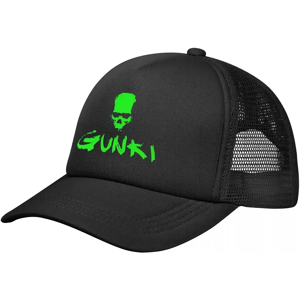 Aucun Gunki-Casquette de baseball en maille réglable pour adulte, chapeau de soleil hip-hop en polyester,