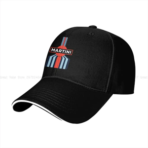 Aucun Pure Document-Chapeau de papa Martini Racing pour homme, pare-soleil, casquettes de baseball,