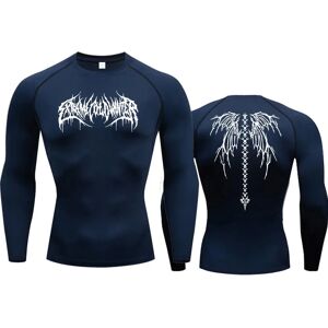 Aucun T-shirt homme course Sport T-shirt hommes Compression Fitness hauts T-shirt séchage rapide