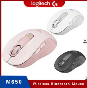 Souris sans fil Bluetooth Logitech M650 originale pour mains de petite à moyenne taille, clics