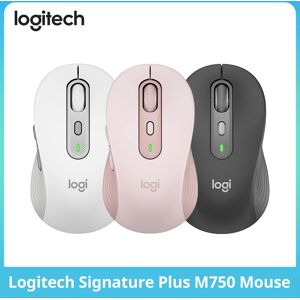 Logitech Souris universelle ergonomique sans fil M750, récepteur USB symétrique, Bluetooth, pour