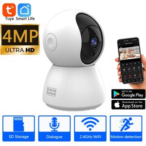 ZUIDID HD 4MP Tuya Smart Mini WiFi caméra IP caméra de Surveillance suivi automatique intérieur sans fil sécurité maison CCTV bébé moniteur