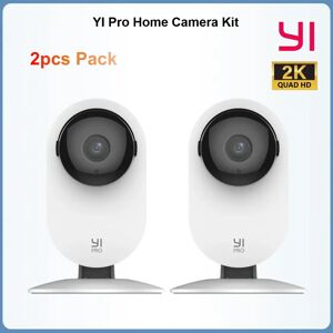 YI Pro Home Wifi caméras de Surveillance 2K IP CCTV moniteur de sécurité intelligent pour la Protection des animaux de compagnie de bébé