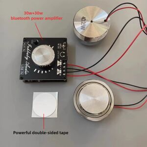 SOTAMIA 50MM haut-parleur de Vibration Audio 4Ohm 25W haut-parleur de résonance 30W BTL3110 Bluetooth carte amplificateur de puissance Hifi stéréo Mini ampli
