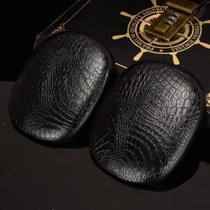 Aucun Étui en plastique rigide en cuir PU pour Airpods Max, housse de protection antichoc pour écouteurs