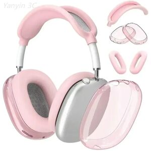 TMOWUK Housse 3 en 1 pour AirPods Max, étui antichoc en TPU pour écouteurs sans fil, étui de protection de