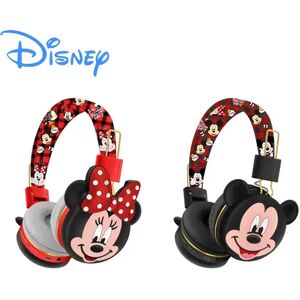 Nouveau Disney Bluetooth écouteur imprimer Mickey Minnie écouteur sans fil HIFI son pliable écouteur