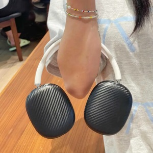 Aucun Dessin animé noir jane étui pour écouteurs pour apple airpods max cool classique casque couverture