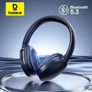 Baseus D02 Pro casque sans fil Bluetooth écouteurs stéréo HIFI casque de Sport pliable avec câble Audio pour téléphone tablette