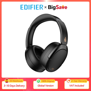 Edifier-Casque Bluetooth sans fil à suppression de bruit, codec AC, audio haute résolution,