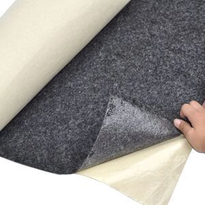 GHXAMP 0.5M * 1 mètre caisson de basses haut-parleur feutre flanelle insonorisant coton autocollant décoratif KTV scène haut-parleur bricolage auto-adhésif