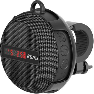 HEAVY BASS Haut-parleur Bluetooth sans fil à affichage numérique LED intelligent, haut-parleur de vélo, caisson